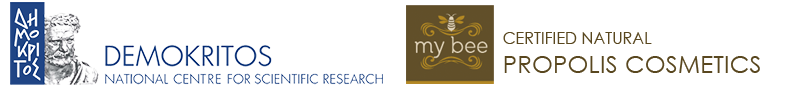 dimokritos mybee logos