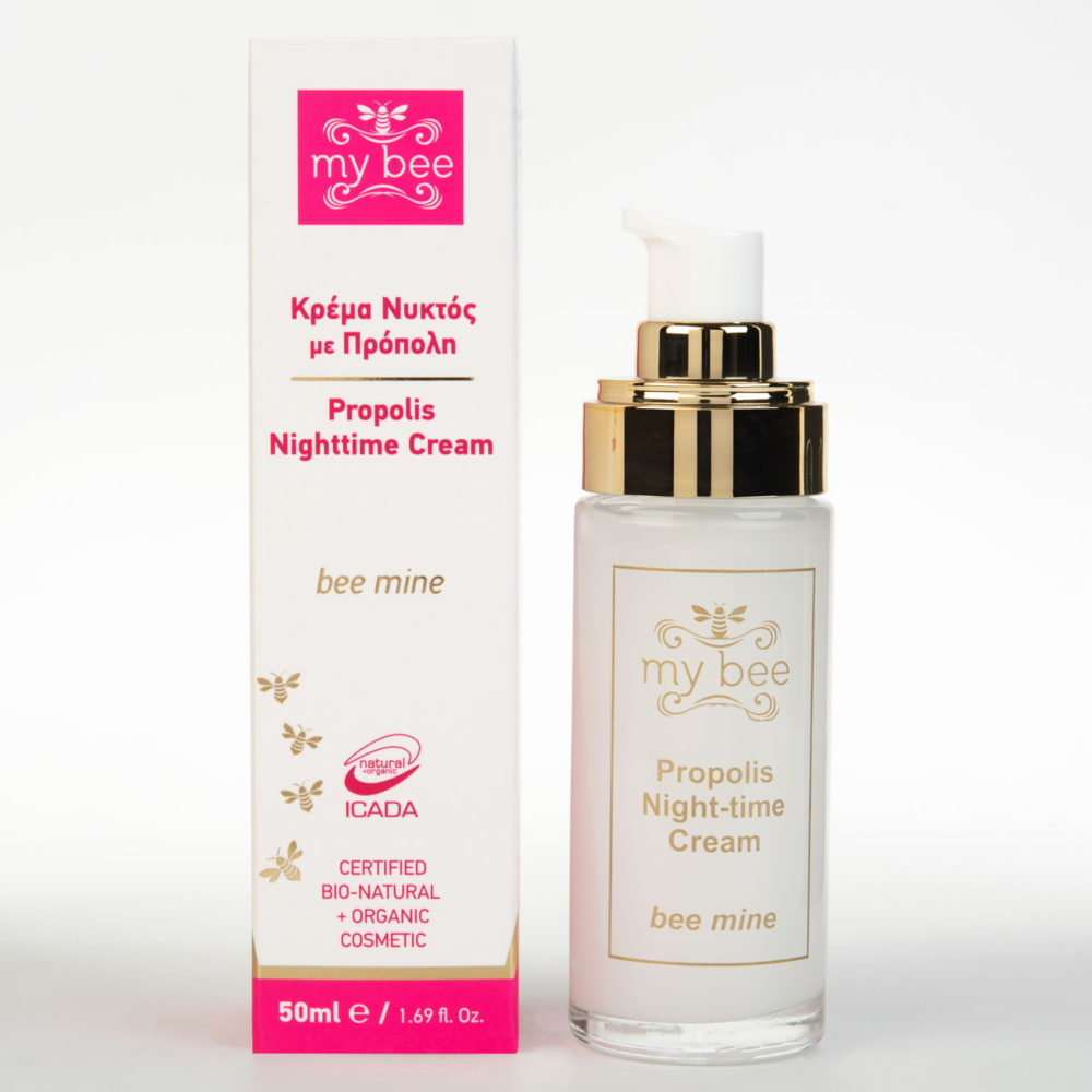 Κρέμα Νυκτός με Πρόπολη – bee mine 50ml